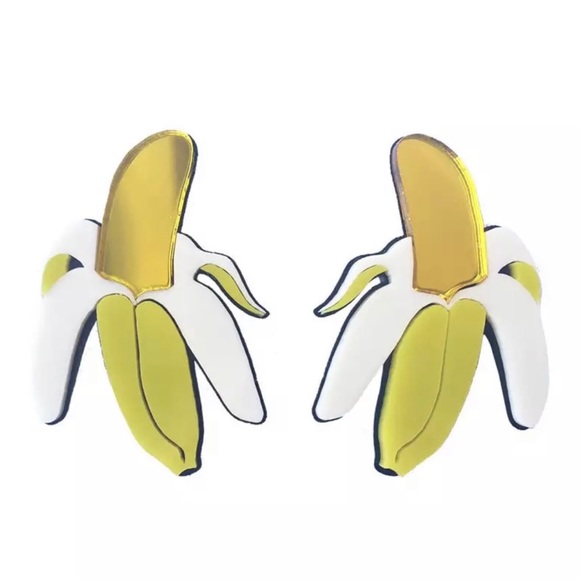 Banana Peel Earrings